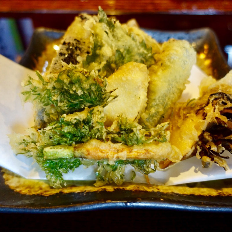 野菜天ぷら(そばきり 吾妻路 （あづまじ）)