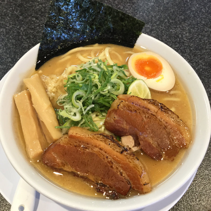 さんま節ラーメン(麺屋しずる 蒲郡駅前店)