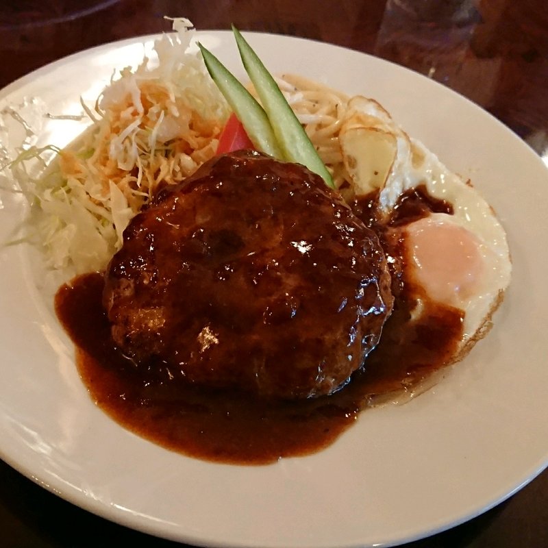 自家製ハンバーグ(ミカド )