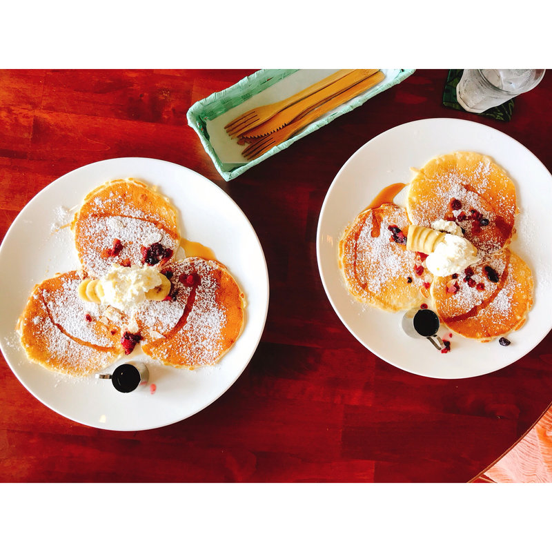 CANADAパンケーキ 塩バター(Sunny cafe + stay)