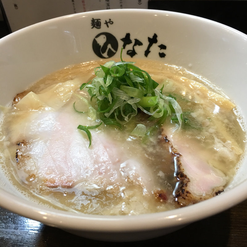 背脂煮干塩らーめん(麺や ひなた)