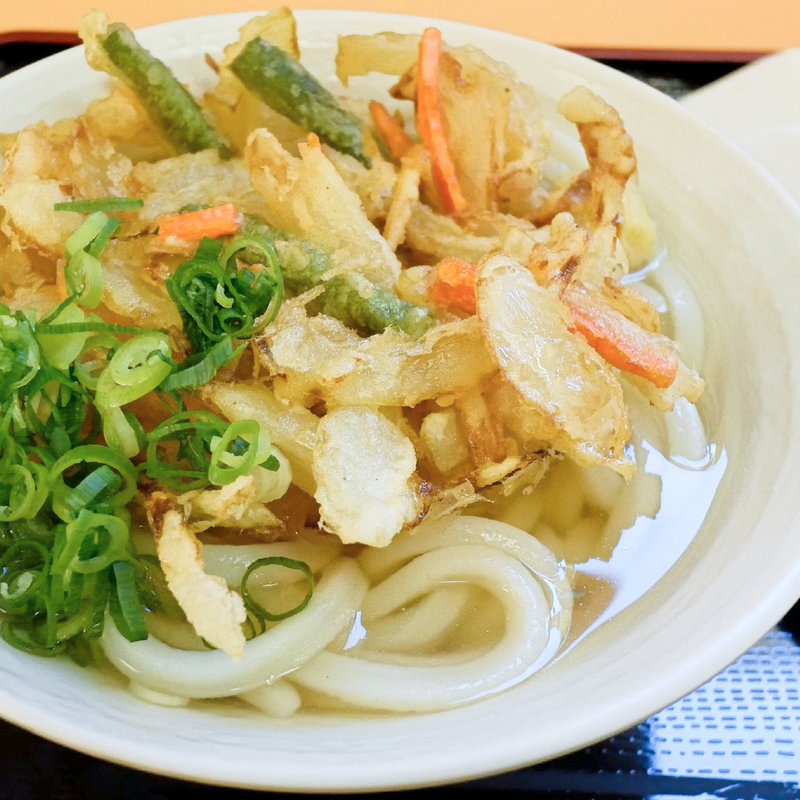 かけそのまま+かき揚げ(たも屋 本店 )