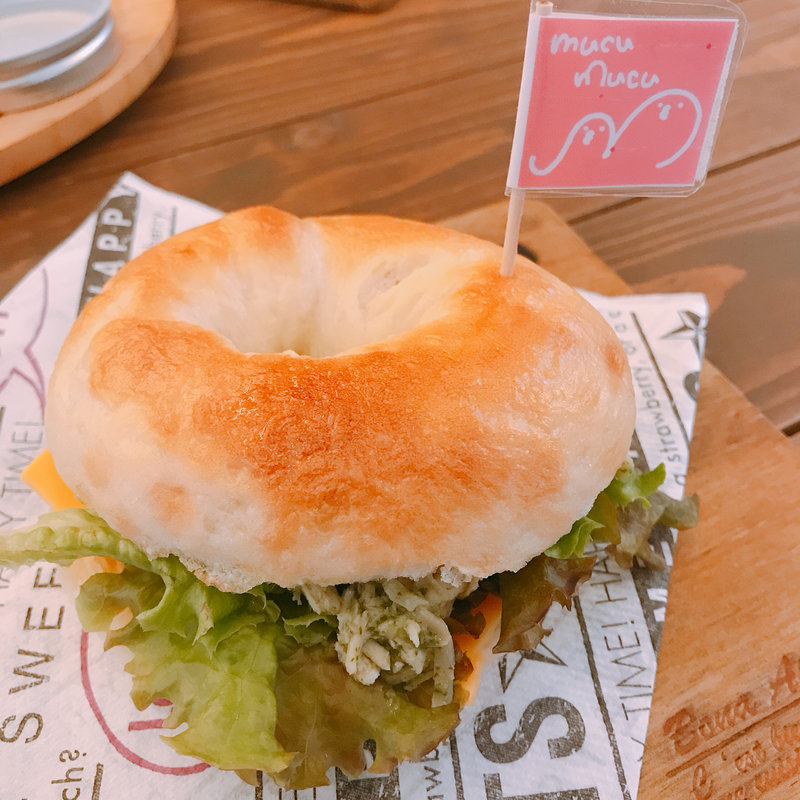 ベーグルランチ(ムクムク)