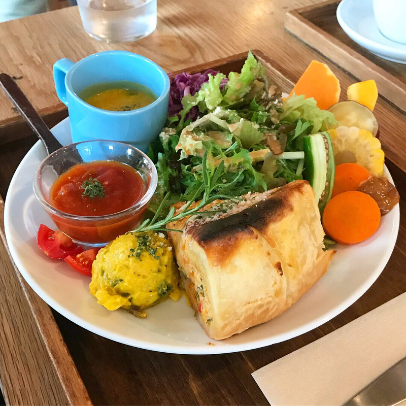 キッシュプレート(オーガニックキッチン アナトリエ)