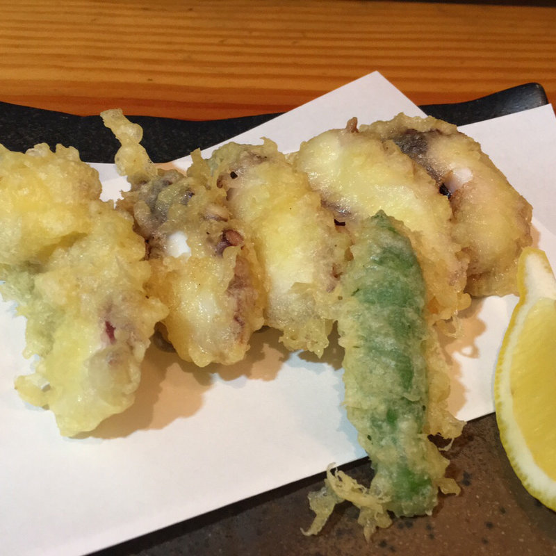タコの天ぷら(和食みやたけ )