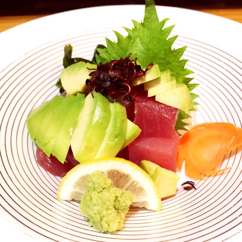 マグロとアボカドユッケ(和食みやたけ )