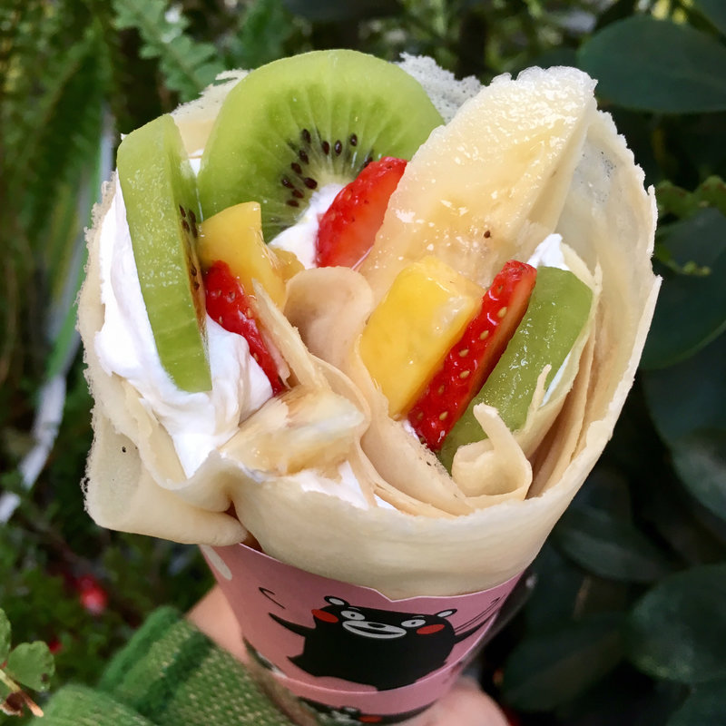 フレッシュフルーツ クレープ(ディッパーダン 神戸ハーバーランドumie店)