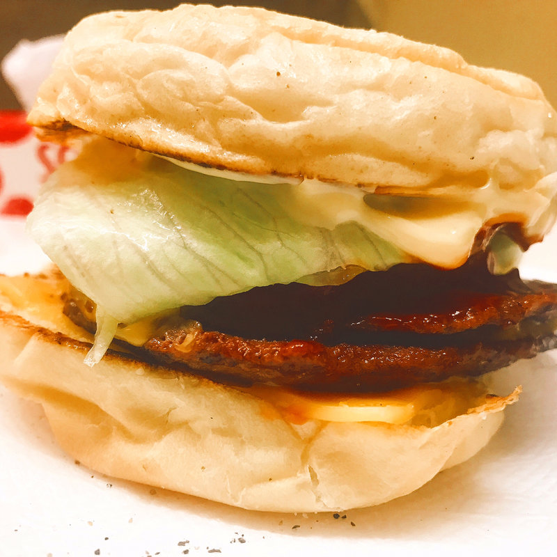 Wチーズバーガー(ブルースカイ )