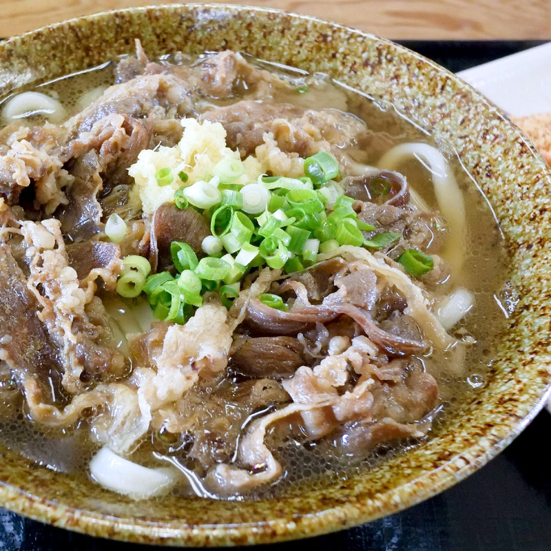 肉うどん(はな庄うどん （はなしょううどん）)