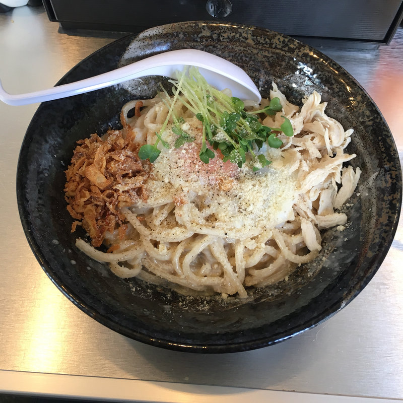魚介風味クリーム油そば(ラーメン陽)