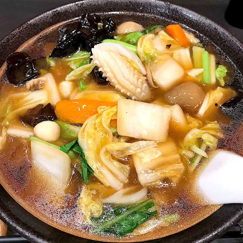 五目湯麺(辣鼎風 東京ミッドタウン店 （ラテイフ）)