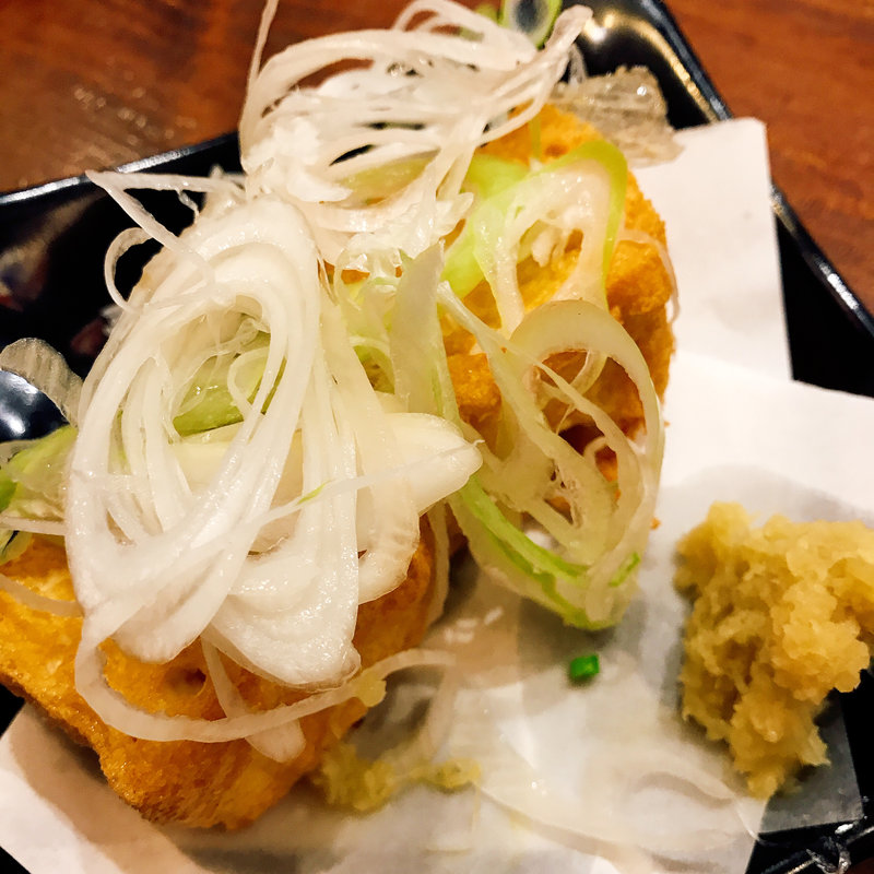 自家製厚揚げ(やきとり にしだ屋 新秋津店)