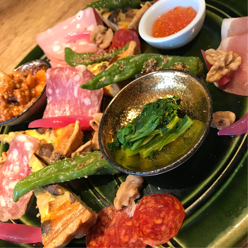 キッシュのランチプレート(Trattoria Inoue)