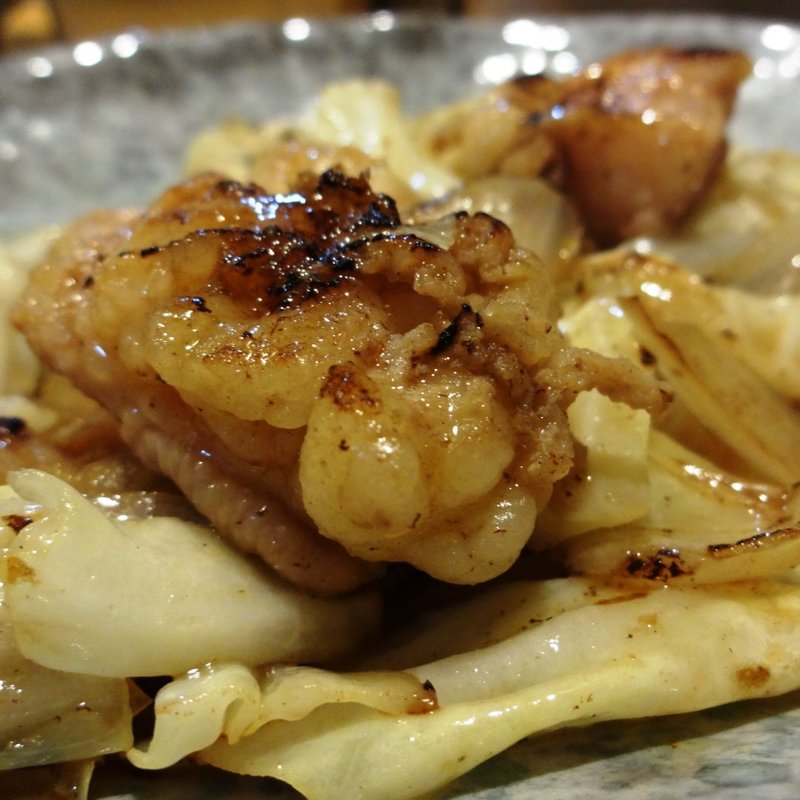 ホルモン炒め(串カツ　我が家)