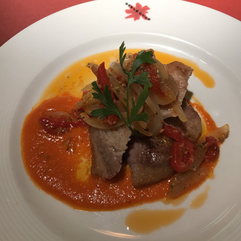 シェフのおすすめランチ(スペインクラブ銀座)