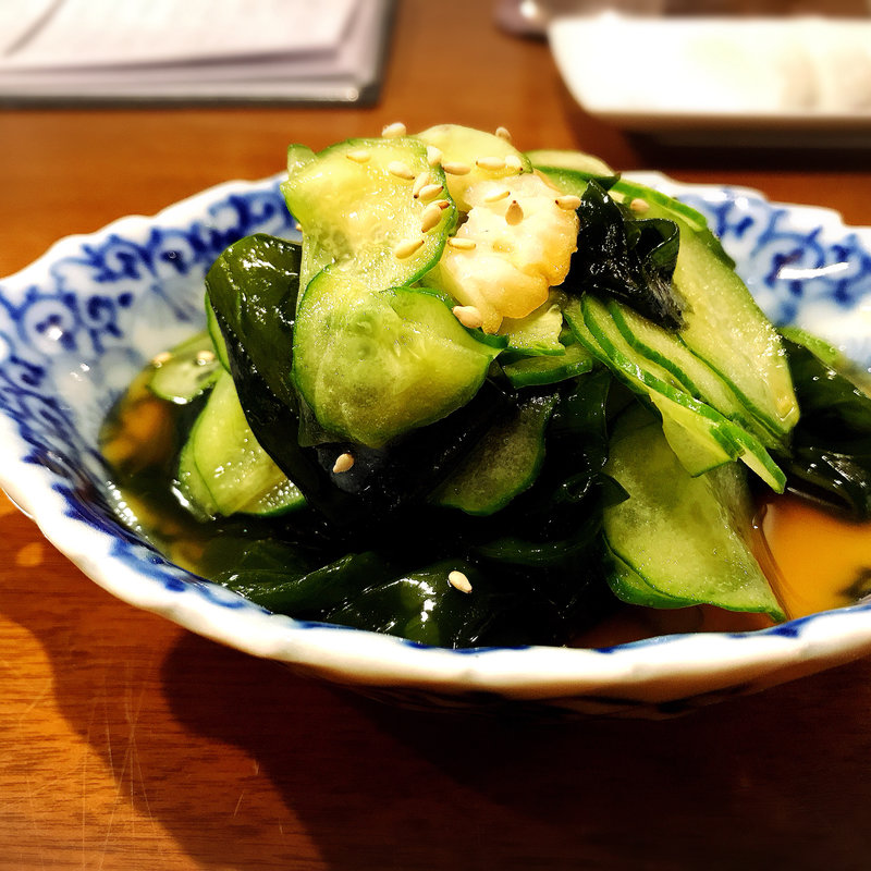 きゅうりとわかめの酢の物(豊前房 )