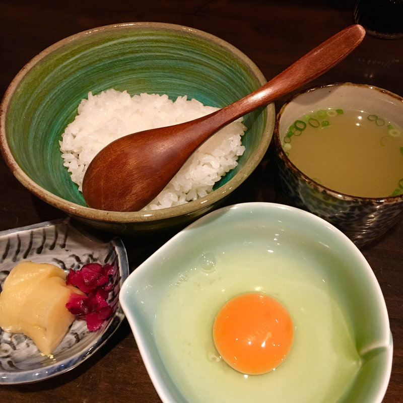 卵かけご飯(鳥でん)