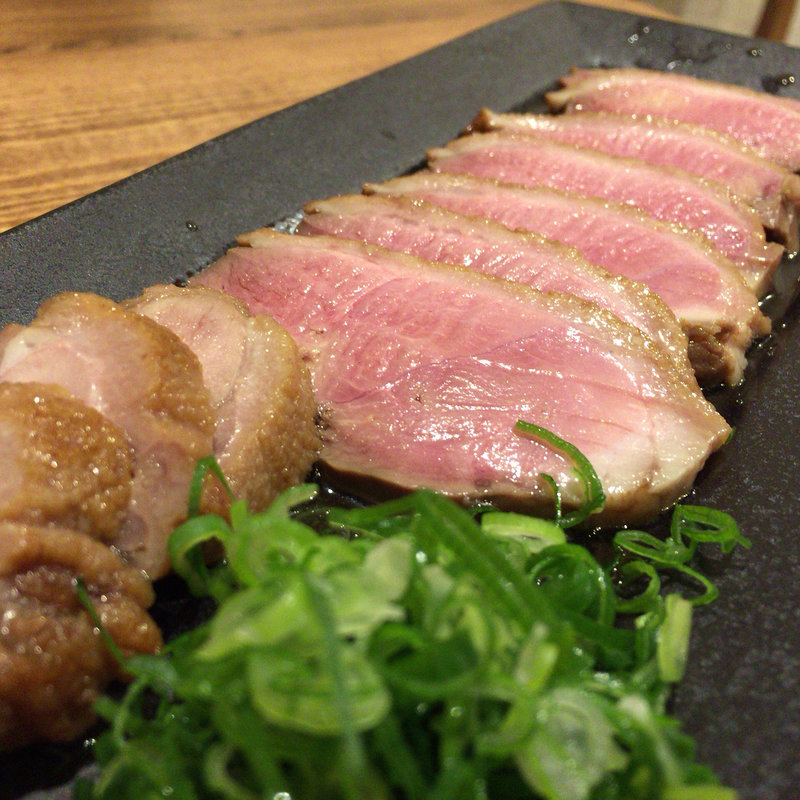 鴨ロース(手打ち蕎麦 楽庵)