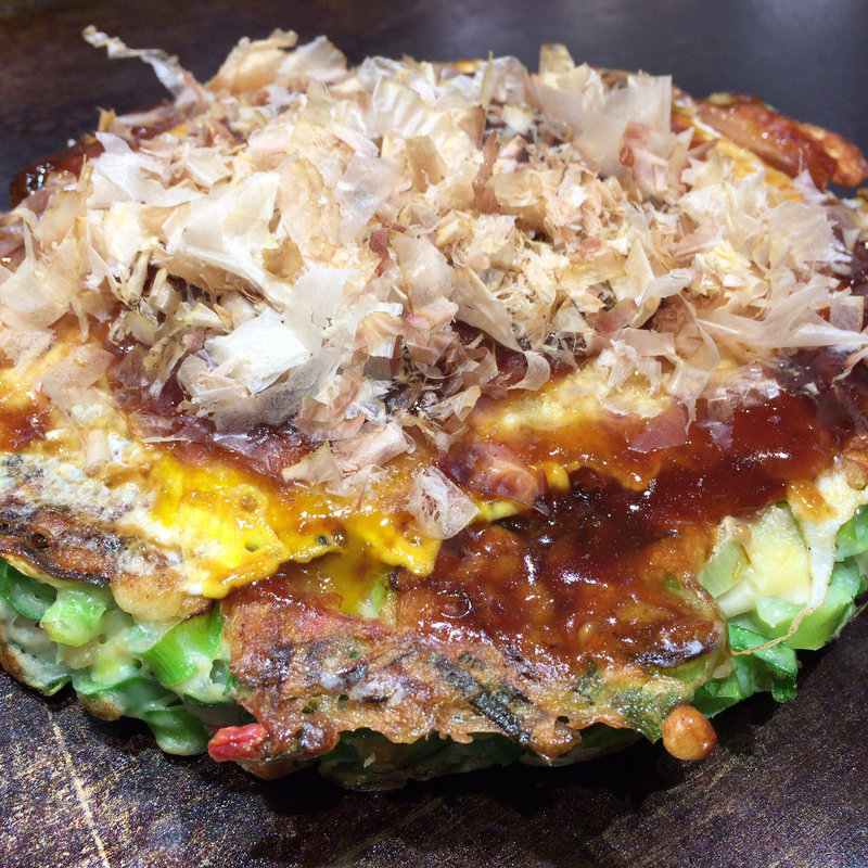 九条ネギお好み焼き(お好み焼・鉄板焼 きん太 松井山手店)