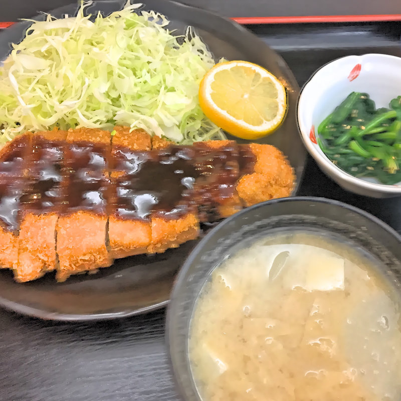 とんかつ定食(なべ亭 )