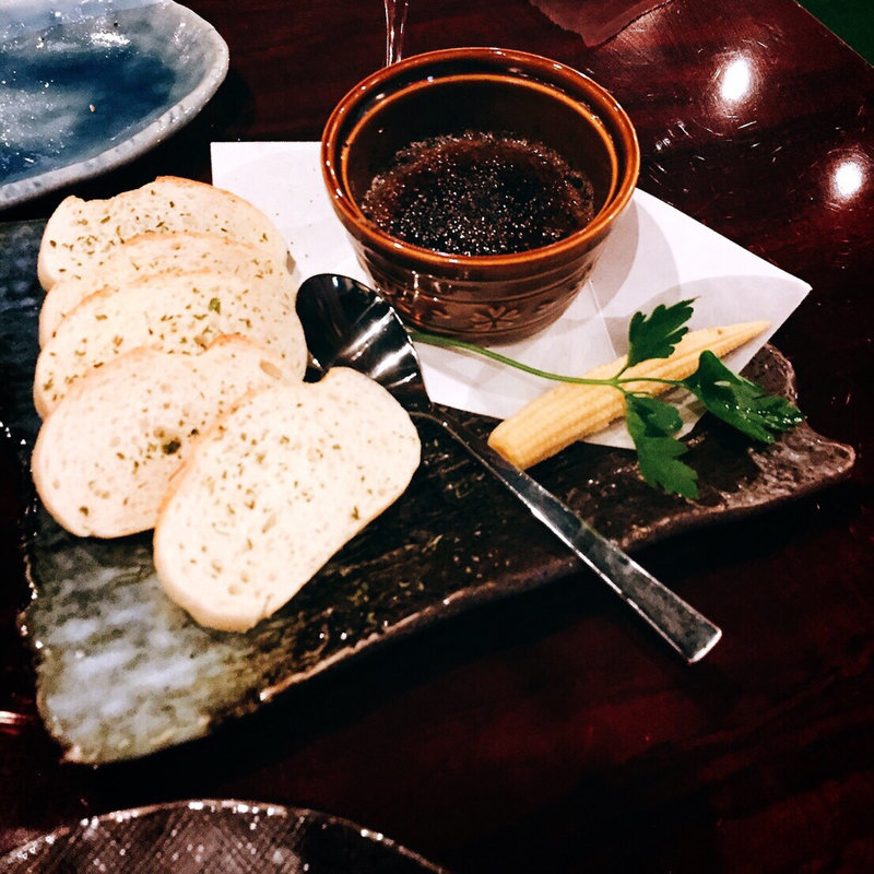  鶏レバーパテのブリュレ(Bistro Dining Daiba屋)