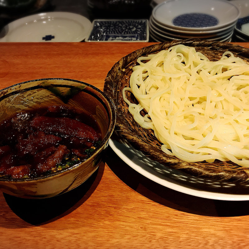 牛スジつけカレーうどん(酒家 の元)
