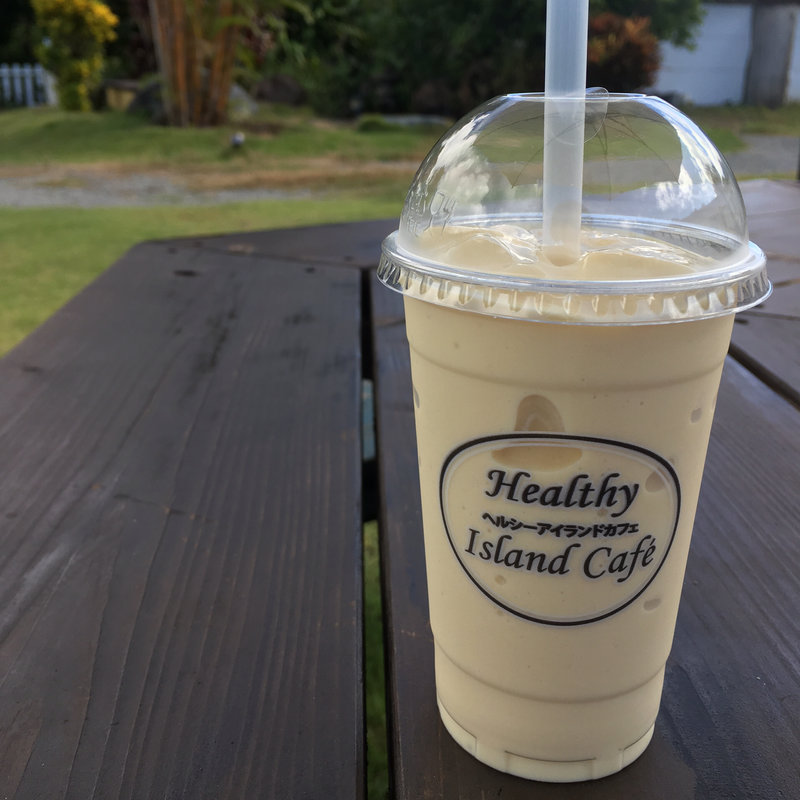 パッションフルーツスムージー(ヘルシーアイランドカフェ 奄美店 （Healthy Island Cafe）)