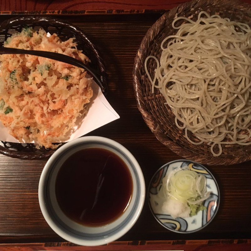 桜海老天せいろ(蕎麦処 多賀 （たが）)