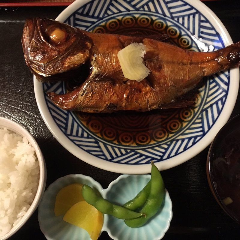 金目の煮付け定食(吉丸 （きちまる）)