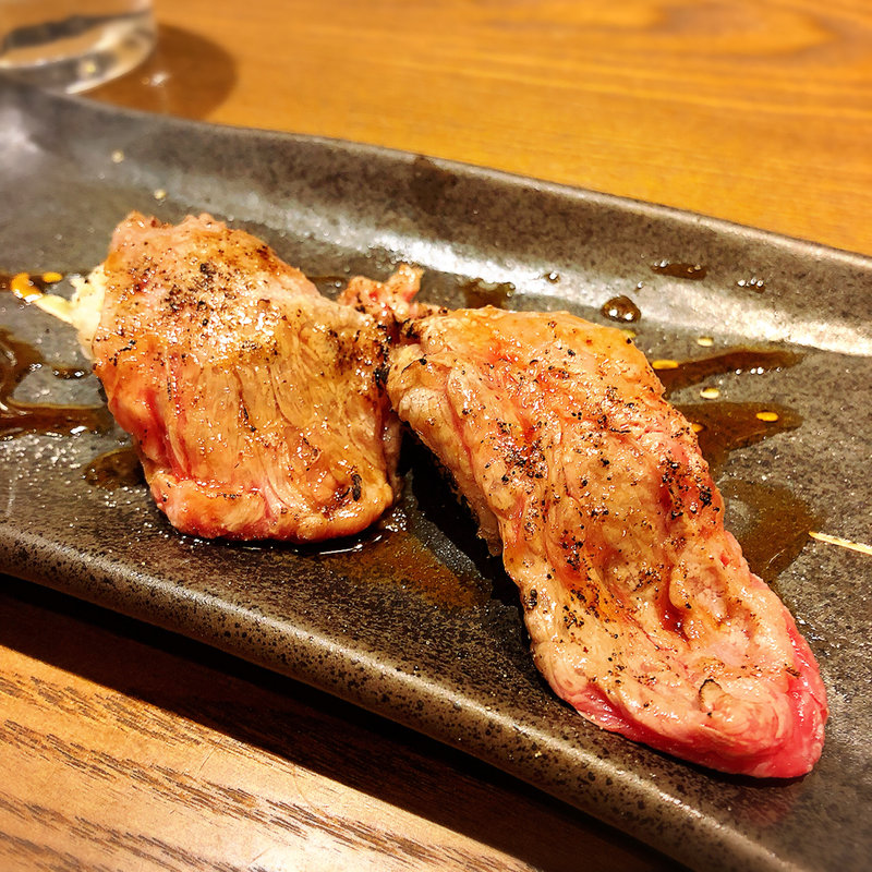 和牛トロ炙り(肉寿司 間借り)