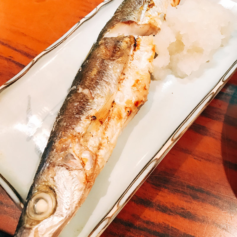 かます塩焼き(樽八)