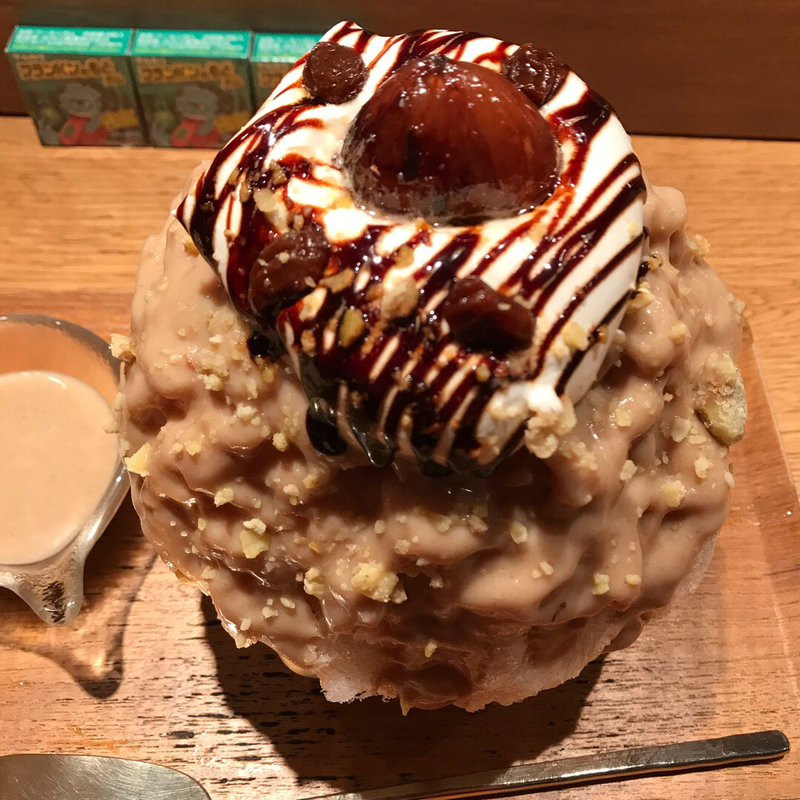 マロンなラムレーズン(氷屋ぴぃす )