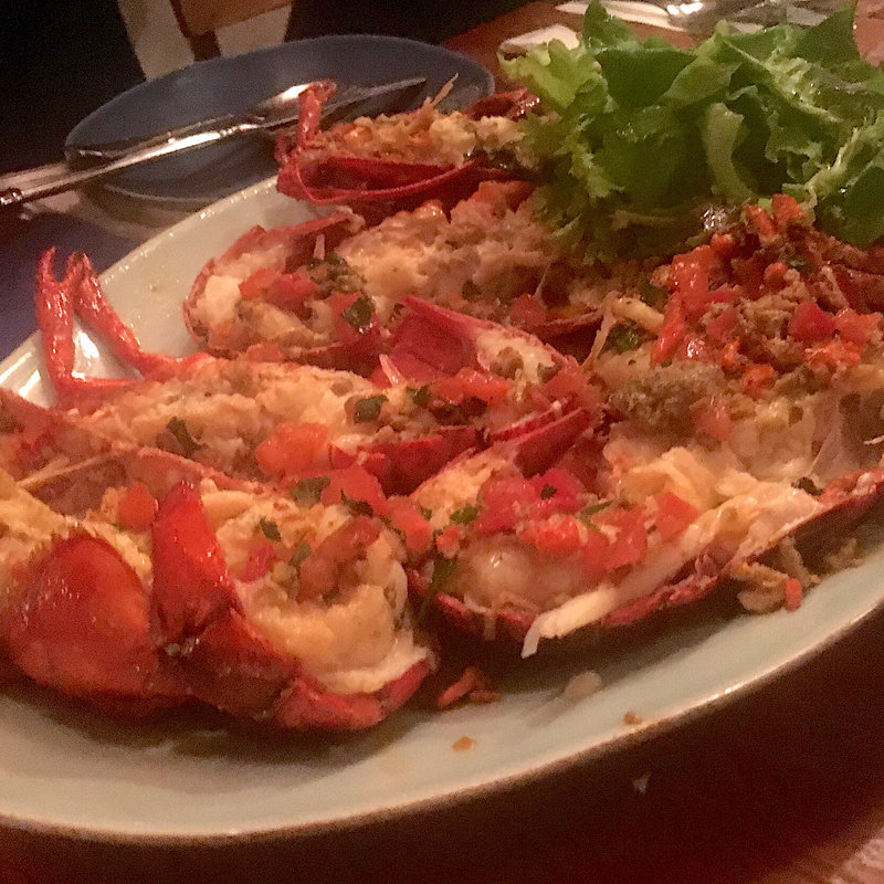 オマールとポルチーニのグリル(ata)