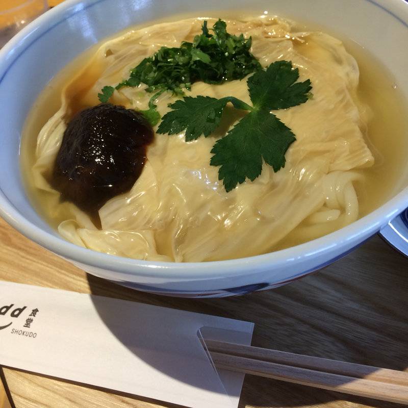 ゆばうどん(ディーアンドデパートメント京都)