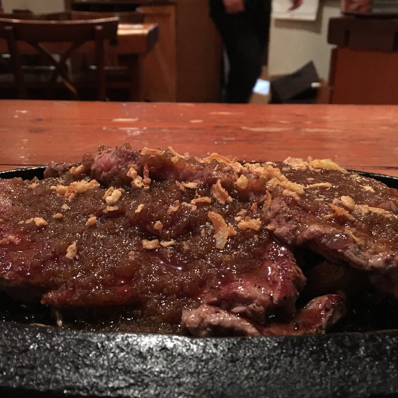 リブロースステーキ400g(グリム原宿店)