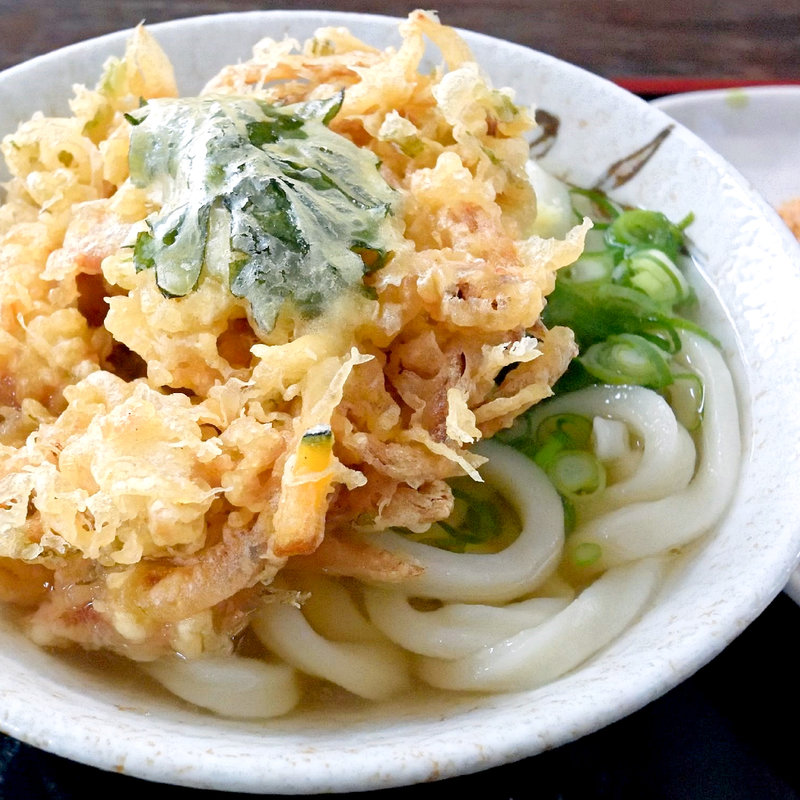 かけ+かき揚げ(根ッ子 )