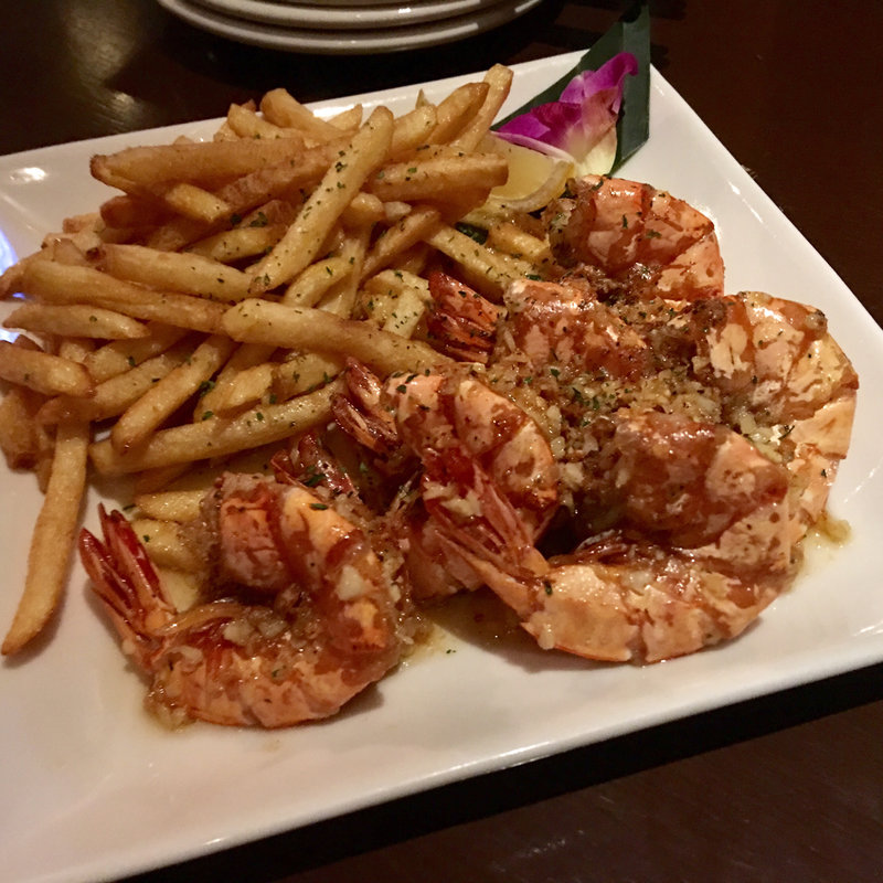ガーリックシュリンプ(Hawaiian Diner Huli Huli Cafe ＆ Bar)