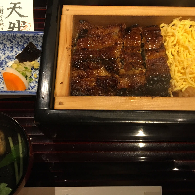 天然鰻せいろ蒸し(鰻料理 田舎庵 小倉本店)