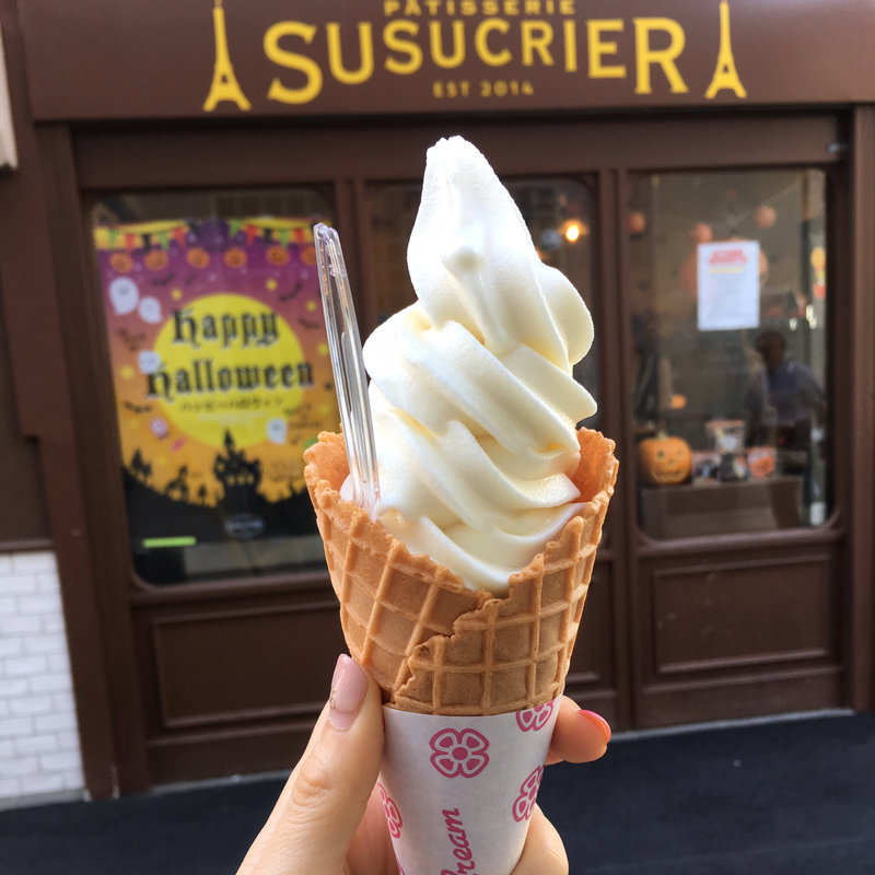 ソフトクリーム(パティスリー シュシュクリエ 三軒茶屋店)