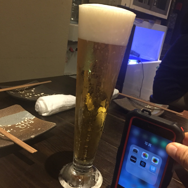 生ビール(酒佳蔵)