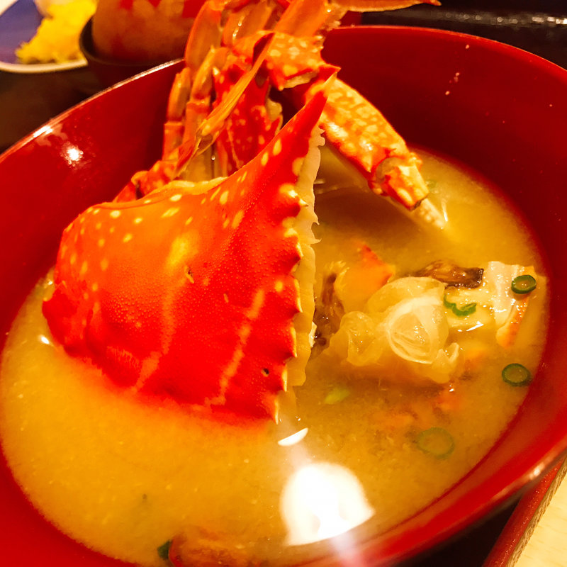 蟹汁(蒸し釜や )