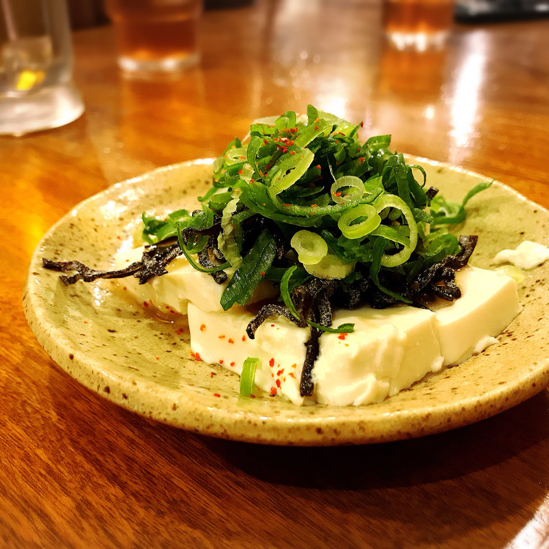 塩昆布やっこ(一風堂恵比寿店)