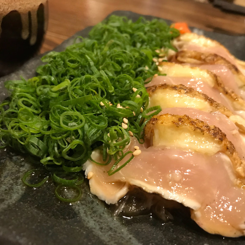 日向夏ポン酢 むねみたたき(宮崎県日南市 塚田農場 天神今泉店)