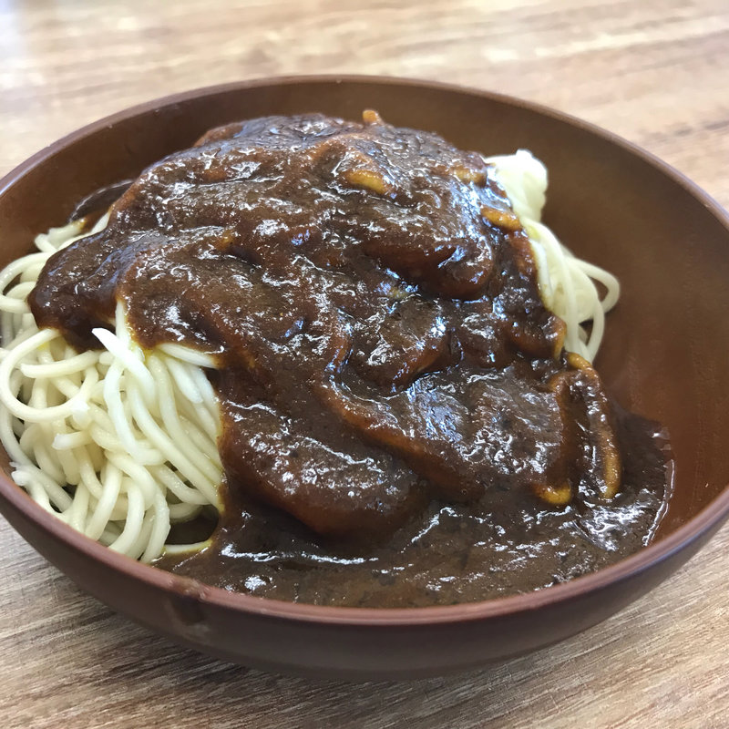 カレー替玉(博多元気一番!! 箱崎店)