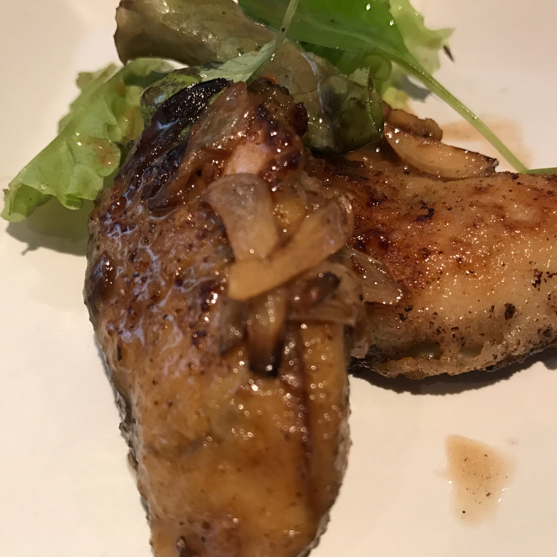 牡蠣のガーリックソテー(ボナエリ)