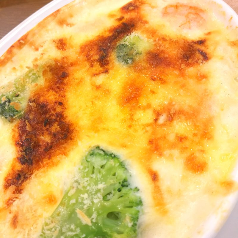 エビとブロッコリーのドリア(カフェ ノータノーヴァ)