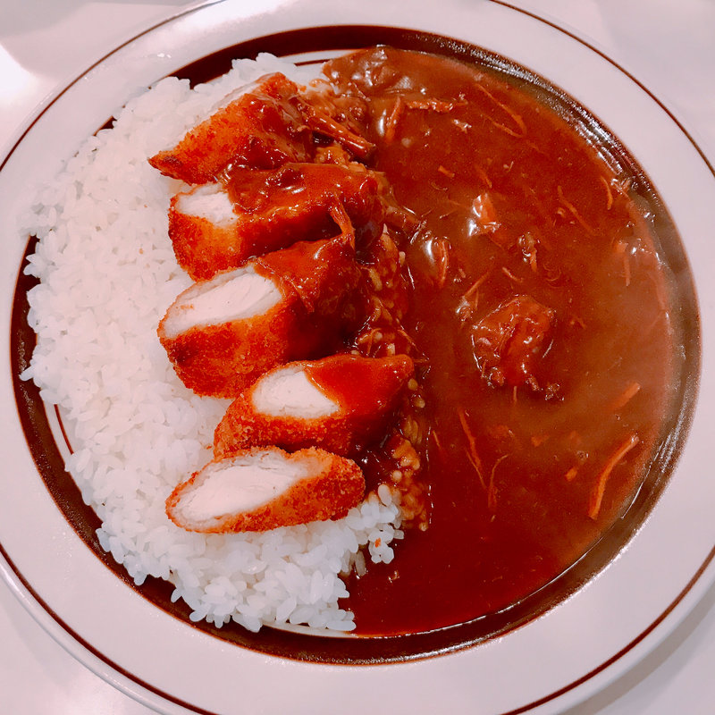 ささみかつカレー(カレー専門店 クラウンエース 上野店 （カレーセンモンテン・クラウンエース）)