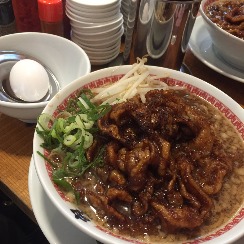 肉汁麺 レベル2 - 肉量200g(肉汁麺ススム 三田店)