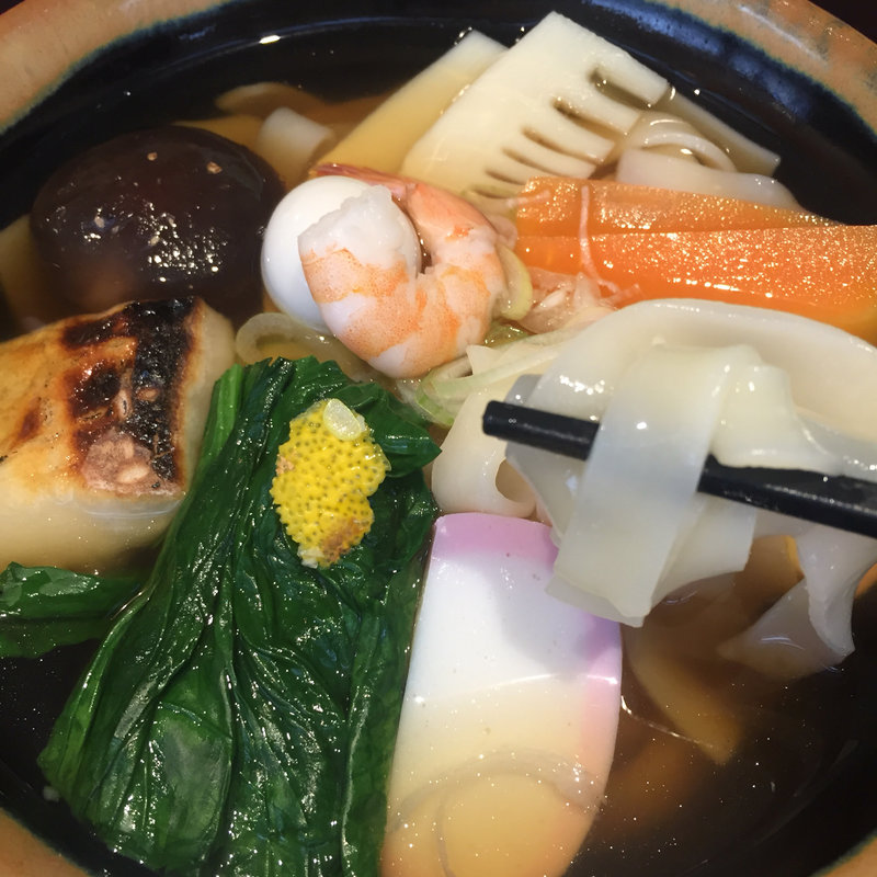 きしめん(追分だんご本舗)