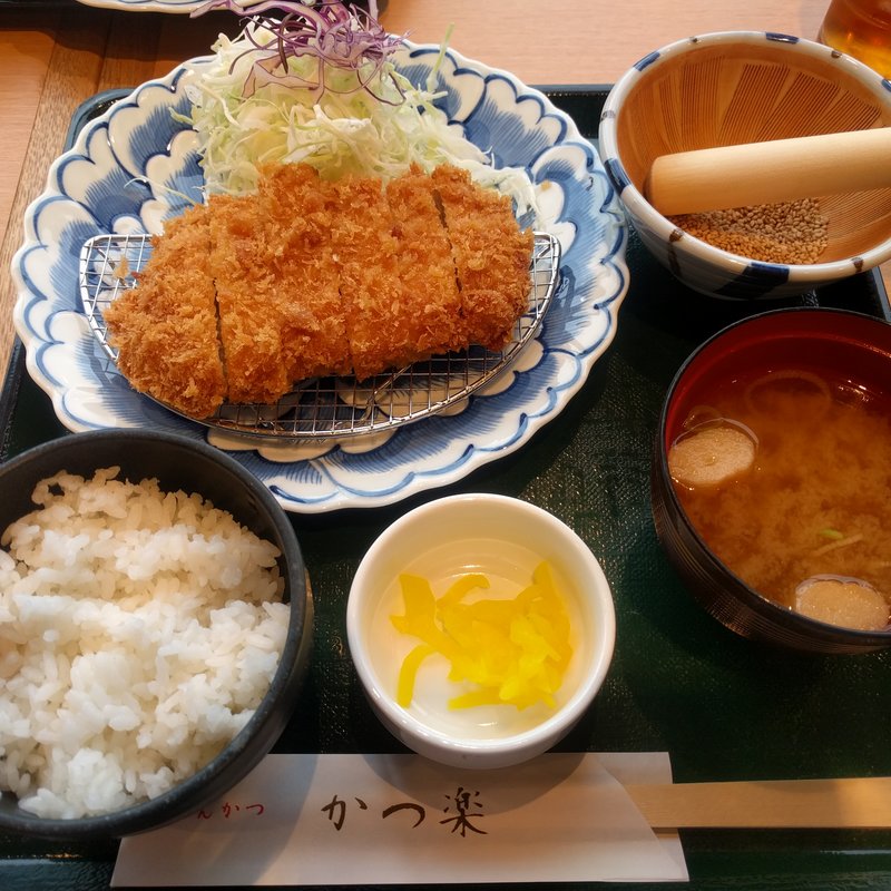 ロースカツ定食(とんかつかつ楽 イオンモール木更津店 （トンカツカツラク）)